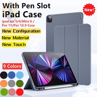 [✅SG Ready Stock] iPad Air 5/4/Mini 6/Pro 11/Pro 12.9 Magnetic Smart Flip Case Cover with Pencil Hol