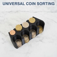 [Very] Euro Coin Storage Dispenser 2 Euro 1 Euro 50 Cent Holder Boxpact Design for Cashier Register 