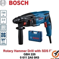 IR Bosch Mesin Bor Beton GBH220 / Rotary Hammer SDS Plus GBH 220
