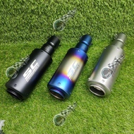SC PROJECT Racing Exhaust Muffler Tabung 51mm Universal