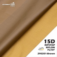 Flysheet Thai 15d MiniRipstop PU 3.6x3 tarp hammock 2000mm ฟลายชีท ทาร์ป กันฝนกันน้ำ