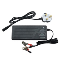 12V 5A   AGM GEL VRLA SLA battery charger with fuel gauge and desulfating function