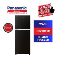 Panasonic 2 Door Top Freezer Econavi Inverter Fridge (296L) NR-BL308PKMY