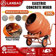 350L Electric Concrete Mixer Multi-functional Mixer Electric Mixer Concrete Mesin Bancuh Simen Const