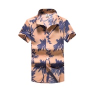 beach outfit for men beach shorts for men One Piece Shipment 17 New Style Hawaii Men's Beach Shirt C