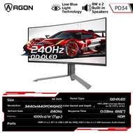 AOC | Porsche Design Curved Ultra-Wide OLED Monitor 34 inch