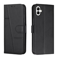 Samsung Galaxy M14/F14 CasePremium Leather Wallet CaseMagnetic Shock Absorbing Flip Case with Lanyar