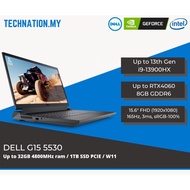 [INTEL] DELL G15 5530 (Up to i9-13900HX/RTX4060/FHD 165hz)