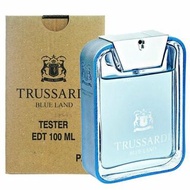 TRUSSARDI BLUE LAND 男性淡香水 100ML【TESTER包裝】