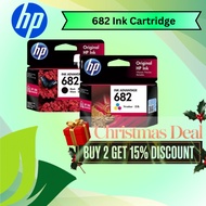 HP 682 Black / Color Original Ink Cartridge HP Deskjet Printer 2336/2777/2776/2779/4100/4177