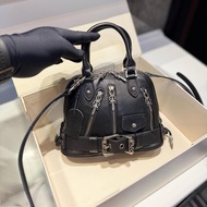 [Fishwater Boutique] High-Quality Cowhide Shell Handbag Fine Workmanship High-End Atmosphere