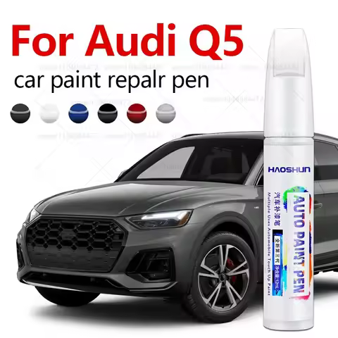 Car Paint Repair Pen For 2008-2025 AUDI Q5 Paint Scratch Repair Accessories White LY9L Black LY9B Gr