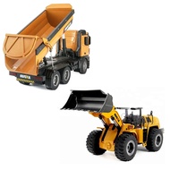Eco-friendly 1:14 Scale RC Bulldozer 1583  HUINA 1573 RC Dump Truck Alloy Metal Toy Hydrau Excavator