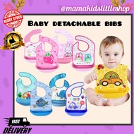 Baby Bibs Waterproof Bibs Detachable Baby Bibs