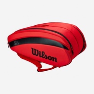 Wilson RF Federer DNA 12 Pack Tennis Bag Infrared