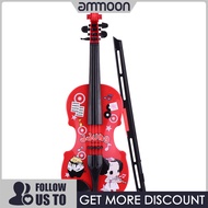[ammoon]Little Violin with Violin Bow Educational Musical Instruments Electronic Violin Toy for Toddlers Children Boys and Girls