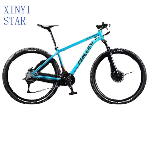 Mountain bike aluminum alloy 29 inch mountain bike bicycle adult male off-road shock absorption 33 v