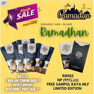 KOMBO 5 PACK KOPI KURUS MOCHA LATTE FLACO FREE SAMPUL RAYA