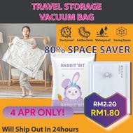 Travel Storage Resealable Vacuum Bags Vacuum Storage Bag Compression Bag / 真空收纳压缩袋