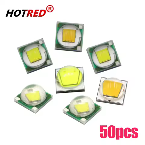 50PCS 3W 8W 10W High Power LED XPE 3535 XLM T6 XLM2 5050-L2T6 Chip Lamp Bead Diode Cold Warm White F