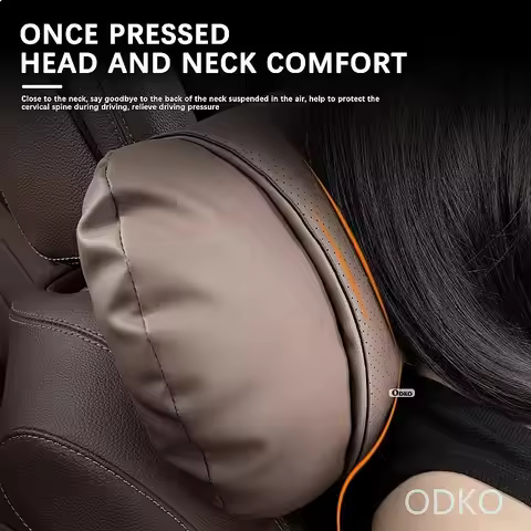 Car Seat Headrest Restraint Auto Safety Head Neck Rest Relax Pillow For Tesla Model 3 Y S X Roadster