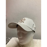 New Era 39Thirty NY Yankees Tonal Logo Stone Cap (S/M)