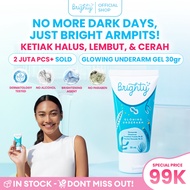Brighty Glowing Underarm Best Selling Hitan Crease Underarm Whitening Whitener in Indonesia Bpom