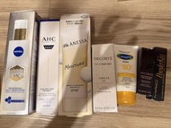 全新 買兩件或以上包順豐櫃 nivea luminous 630 雙效淡斑爽膚水 anessa 保濕美肌防曬 ahc 眼霜 decorte tone up cc 妝前乳 cetaphil 防曬 dec