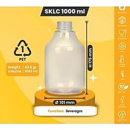 TKKH CUTE FAT GEMOY C BOTTLE 1000ML 1 LITER/ SKLC JUICE BOTTLE DRINK BOTTLE CUTE GOOD BOTTLE 1000 ML