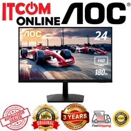 AOC 23.8'' GAMING LED MONITOR (24G15N) VA/FHD/4MS/HDMI/DP/A/VESA/180HZ