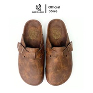 Barbatos - Boston Brown Slop Sandals