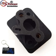 STONEDER Intake Pipe Inlet Manifold For 2 Stroke 43cc 49cc Engine Carburetor Goped Pocket Bike Torna
