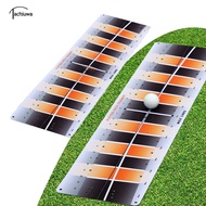 tachiuwa Golf Practice Mat Driving Range Detection Aid Game Putt Mat Collapsible Batting