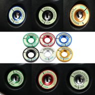 Aluminum Alloy Luminous Car Ignition Key Lock Keyhole Decoration Ring for Volkswagen Vw Skoda Octavi