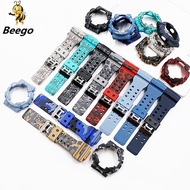 Camouflage resin strap men watch accessories pin buckle strap case for Casio CASIO G-SHOCK GD120GA10