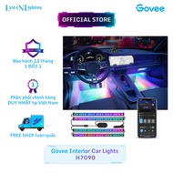 Govee H7090 car interior LED decoration light | Music sensor RGBIC LED strip, color customization