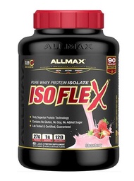 ALLMAX Isoflex Pure Whey Protein Isolate 5lbs - Strawberry