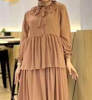 Aila Gamis Setelan Rok Tunik Wanita Dewasa Terbaru 2022