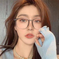 bingkai cermin mata cermin mata bulat cermin mata Su Yan Artifact Glasses Frame Wanita Myopia Mempunyai Beberapa Radiasi