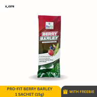 Trial pack 1 sachet Profit Berry Barley - Original Premium Barley Drink. Barley Grass Powder with Stevia anti aging helps boost immunity to prevent virus green BARLEY Juice Drink | herbal and pure organic green barley powder juice drink