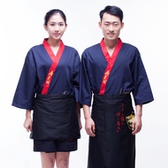 [Miaomiao] [Haomeng Japanese Cuisine Clothes 1] Spring Japanese Kimono Chef Clothes Hotel Tooling Ko