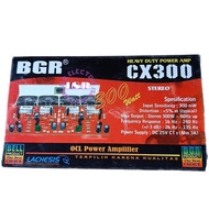 ORIGINAL BGR CX300 POWER AMPLIFIER KIT