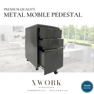 [SG SELLER] Mobile Pedestal 2 Drawer 1 Filing Office Home Cabinet Ready Stocks