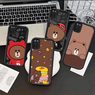 VK6 cartoon bear Casing for soft silicone case Samsung A55 A73 FE M04 A53 S20 F04 A54 S21 A71 5G TPU