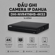 Dahua IP Camera Recorder DHI-NVR4116HS-4KS3 16 Channel Supports Remote View H.265+