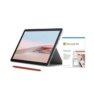 Microsoft Surface Go 2 10.5" Intel Pentium Gold 4GB RAM 64GB eMMC Platinum + Surface Pen Poppy Red 3