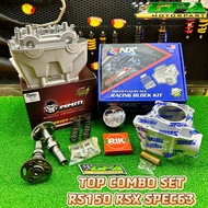 HHM RACING TOP SET COMBO SPEC 63 65 RS150 RSX BIASA CNC