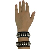 SD-003 PU Leather wristband Warrior Express Delivery Available Grab