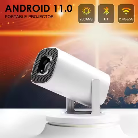 P30 PRO Smart Mini Projector Android 11 WiFi6 Support 4K 1080P BT5.0 Projector 1280*720P Home Cinema