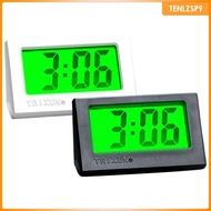 [tenlzsp9] Mini Car Dashboard Digital Clock Electronic Clock Shockproof Watch Luminous